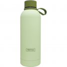Nerthus Двустенна бутилка с дръжка “URBAN“ - цвят мента, 500 мл.