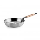 IBILI Стоманен тиган - KarbonSteel - с дървена дръжка - Ø 26 см