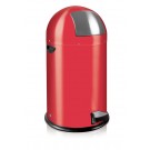 EKO Кош за отпадъци с педал “KICK CAN“ - 33 литра - червен