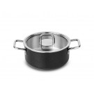 SILAMPOS Плитка тенджера с капак Comfort Black -  Ø 16см.