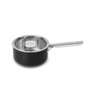 SILAMPOS Съд за сос с капак Comfort Black - Ø 16см