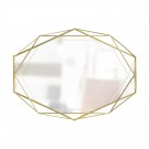 UMBRA Огледало за стена “PRISMA“ - цвят месинг