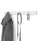 UMBRA Закачалка за стена с 8бр. закачалки “FLIP“ - цвят бял
