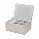 BLOMUS Кутия за бижута “SAHLA“, размер L - цвят опушено бежово (Nomad)