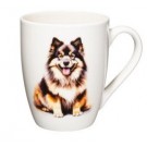 4LIVING Порцеланова чаша с дръжка “Финландски лапхунд“ - 340 мл.