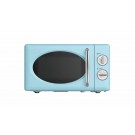 SOGO Ретро микровълнова фурна 20 л - 700W - светло синя