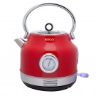 SOGO Ретро електрическа кана 1,8 л. 2200W - червена