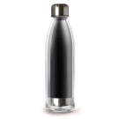 ASOBU  Двустенна термо бутилка “VIVA LA VIE“ - 525 мл - цвят черен