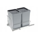 TAMMER BRANDS Кош за вграждане - 2 х 10 л.