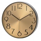 4LIVING Часовник за стена - цвят злато - Ø 30 см.