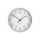 4LIVING Часовник за стена “Hour“ - цвят бял - Ø 25 см.