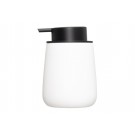 4LIVING Керамичен диспенсър за течен сапун “Nova“ - цвят бял - 350 мл.