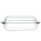 MAKU Тава с капак от термоустойчиво стъкло 4,1 л, 34 х 22 см.