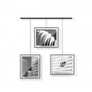 UMBRA Фотодисплей за стена “EXHIBIT“ за 3 снимки( 20х25 см.) - черен цвят