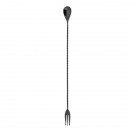 VISKI Лъжица за коктейли с вилица “TRIDENT“ - цвят GunMetal