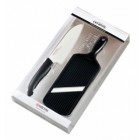 KYOCERA Комплект керамичен нож за готвене и ренде - цвят черен