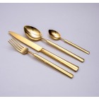 HERDMAR Комплект прибори за хранене “VINTAGE“- 36 части - позлатени / гланц
