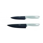 IVO Cutelarias Комплект от 2 бр ножове на майстора "TITANIUM EVO" - бяла дръжка