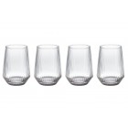 MAKU Комплект 4бр оребрени универсални чаши - 400мл.