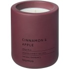 BLOMUS Ароматна свещ FRAGA размер L - аромат Cinnamon & Apple - цвят Port 