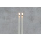 FINNLUMOR LED свещи с 3D пламък 2 бр. - бели