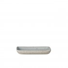 BLOMUS Правоъгълна чиния SABLO, S размер - цвят сив (Stone)