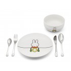 ZILVERSTAD Детски комплект за хранене “Miffy“ - 6 части