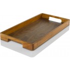 AdHoc Табла/поднос за сервиране Serve - 56x30 см - акация и орех