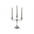 ZILVERSTAD Троен свещник “CLASSIC“, 35 см. - цвят сребро