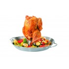 GEFU Сет прибор за печене на пиле + уок за зеленчуци BBQ