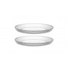 MAKU Комплект 2бр оребрени чинии - Ø18 см.