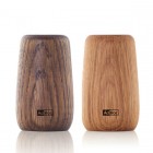 AdHoc Комплект за сол и пипер - светъл и тъмен дъб