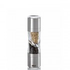 AdHoc Двойна мини мелничка за сол/пипер и подправки Duospice - 15 см. - стомана