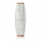 AdHoc Двойна магнитна мелничка за сол и пипер MagTwo - 19,5 см. - сребриста