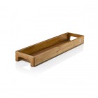 AdHoc Табла/поднос за сервиране Slim - 50 х 13 см. - акация и орех