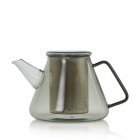 AdHoc Стъклен чайник с инфузер 1,5 л. Orient+ - сиво стъкло