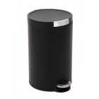 EKO Кош за отпадъци с педал “ARTISTIC“ - 20 литра - черен