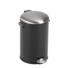 EKO Кош за отпадъци с педал  “BELLE DELUXE“- 12 литра - черен