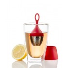 AdHoc Плаващ прибор за чай FLOATEA - червен