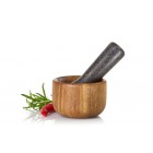 AdHoc Акациево хаванче TARU, Ø9см - акация/гранит