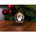 GINGKO 3D Смарт лампа “Amber Crystal“ - Череп