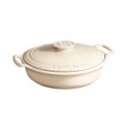 EMILE HENRY Керамична тенджера “Sublime“ Ø 38 см, 3,2л - цвят екрю