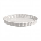EMILE HENRY Керамична форма за тарт Ø 29,5 см "TART DISH"- цвят бял