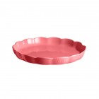 EMILE HENRY Керамична форма "MADELEINE", Ø 31см - цвят бонбонено розово