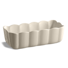 EMILE HENRY Керамична форма "MADELEINE LOAF DISH" - цвят екрю
