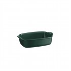 EMILE HENRY Керамична тава "INDIVIDUAL OVEN DISH"- 22х15см - цвят зелен кедър