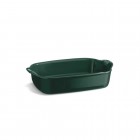 EMILE HENRY Керамична тава " SMALL RECTANGULAR OVEN DISH"- 30х19 см - цвят зелен кедър