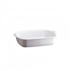 EMILE HENRY Керамична тава " SMALL RECTANGULAR OVEN DISH"- 30х19 см - цвят бял