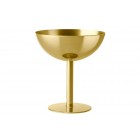 MAKU Стоманена чаша за сладолед и десерти - цвят злато
