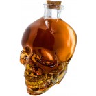Vin Bouquet Стъклена бутилка за алкохол - череп - 0,750 л. 